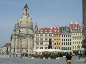 The Neumarkt in Dresden